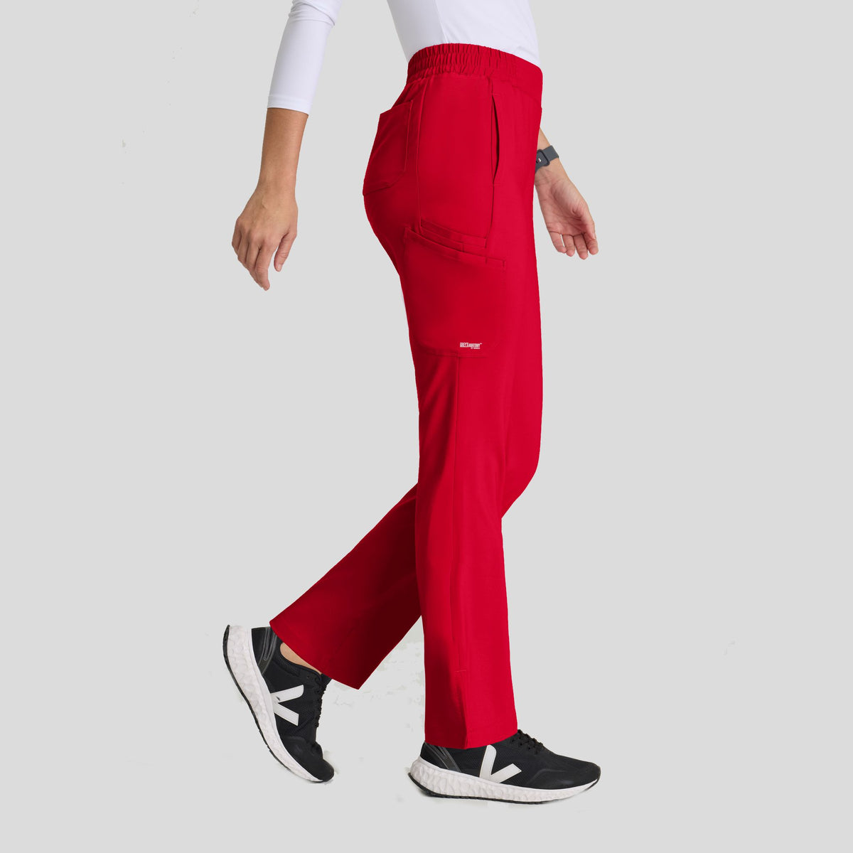 Cosmo Scrub Pant | True Red