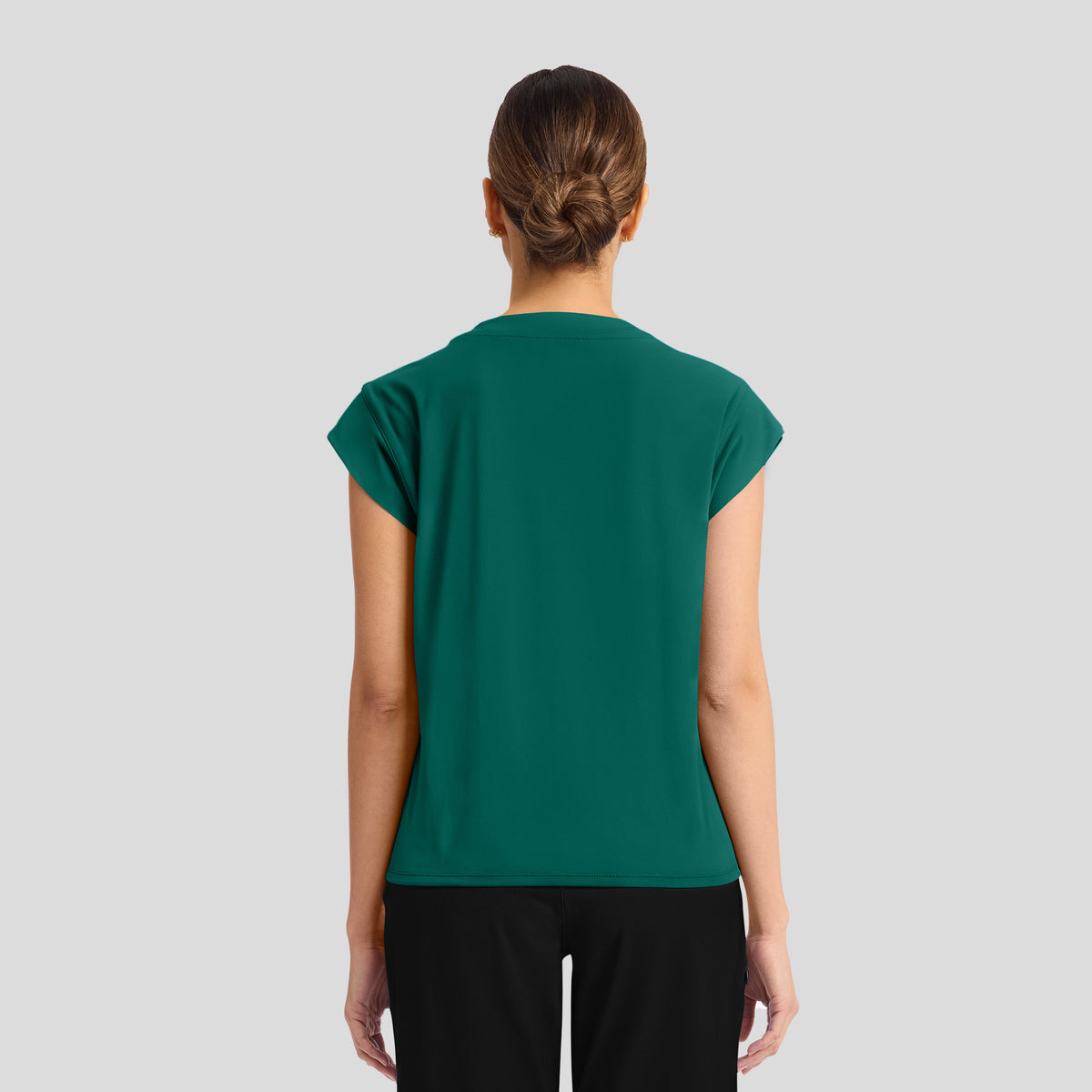 Achieve Crew Neck Scrub Top | Hunter