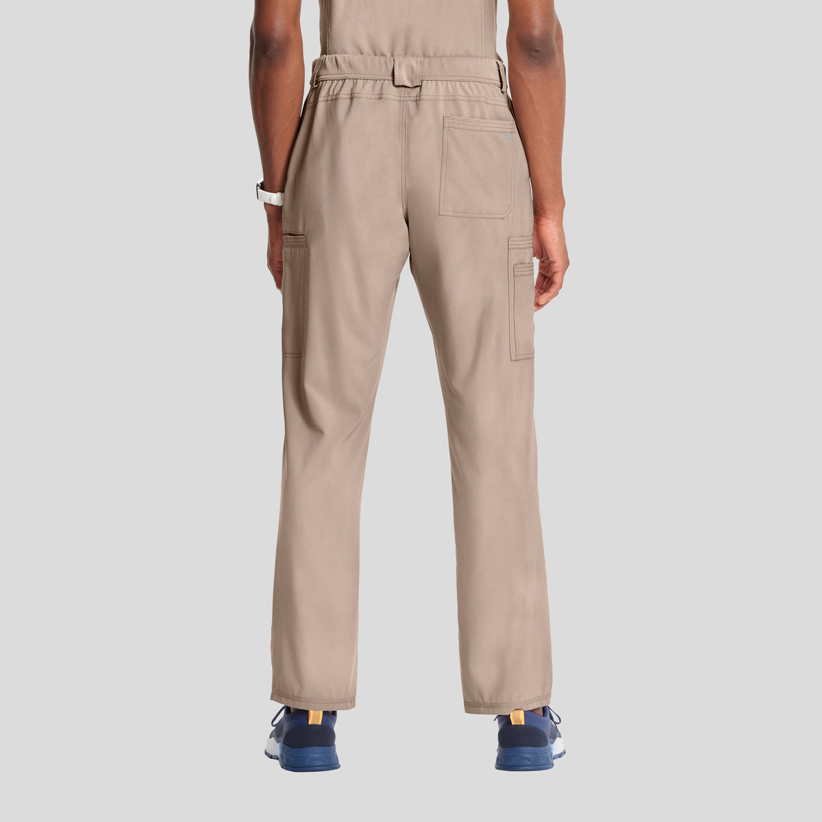 Men's Zip Fly Cargo Scrub Pant | Khaki
