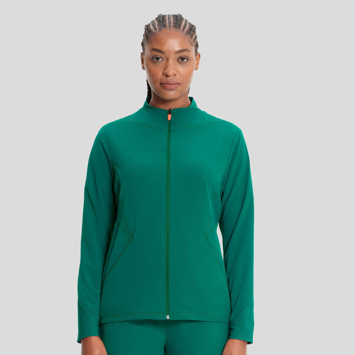 Zip Front Jacket | Hunter