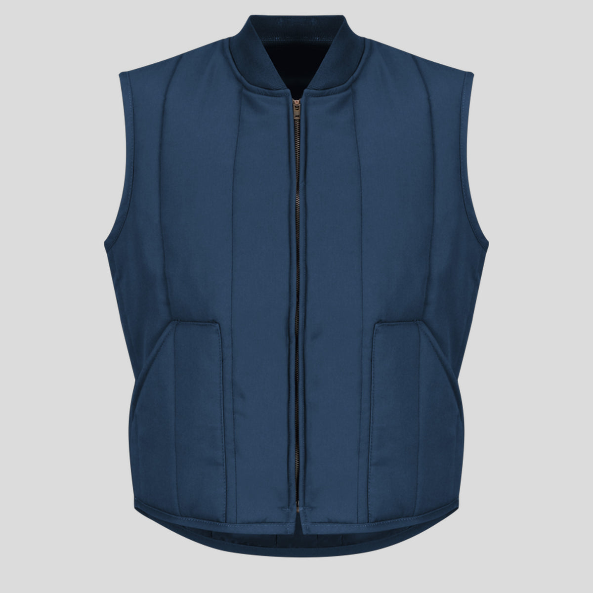 Quilted Vest | Navy