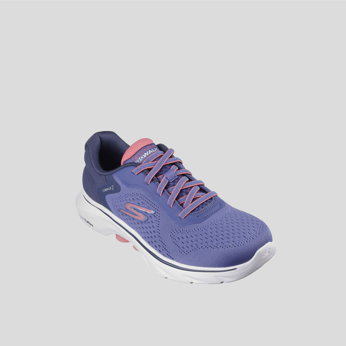 GO WALK 7 - Cosmic Waves | Navy/Coral