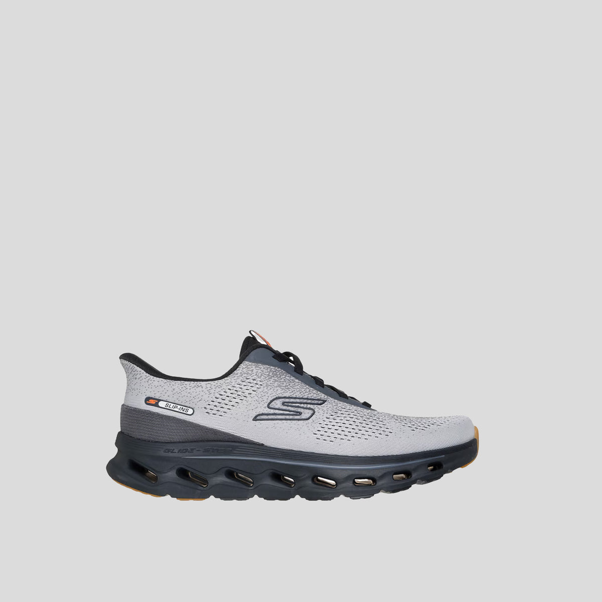 Men's Skechers Slip-ins: GO WALK Glide-Step 2.0 - Maser | Grey/Black