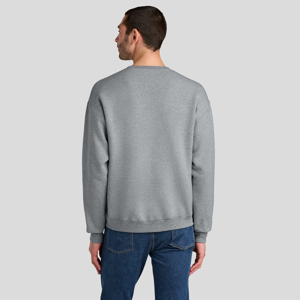 Ruggedâ„¢ Unisex Crewneck Sweatshirt | Athletic Heather
