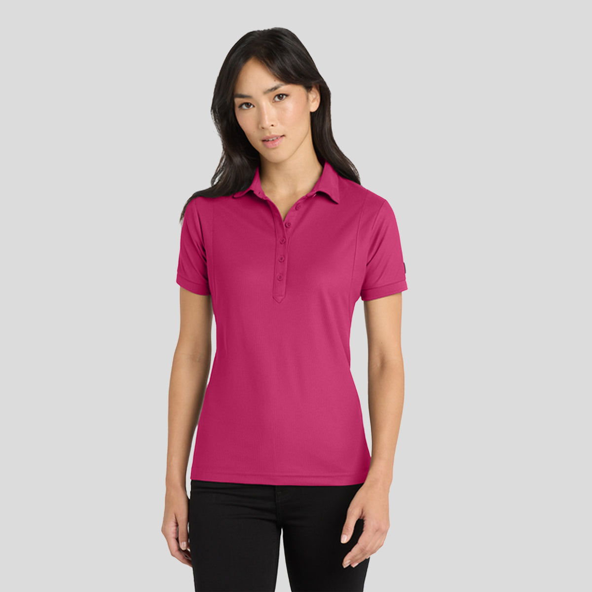 Jewel Polo | Pink Crush
