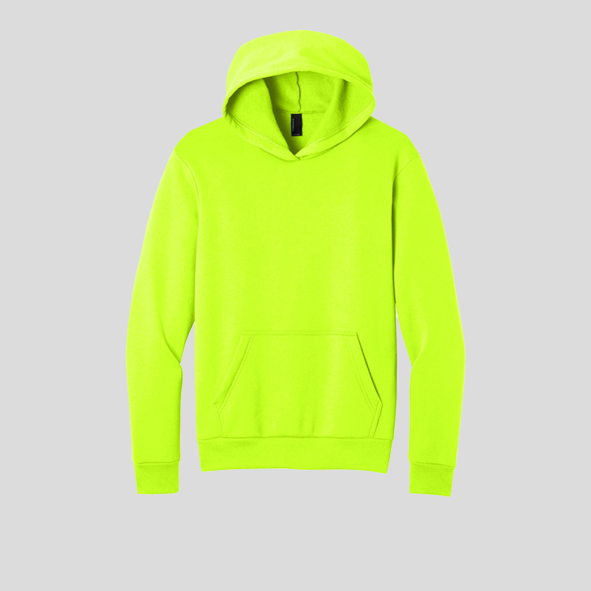 Easy Fleece Pullover Hooded Sweatshirt | Safety Green