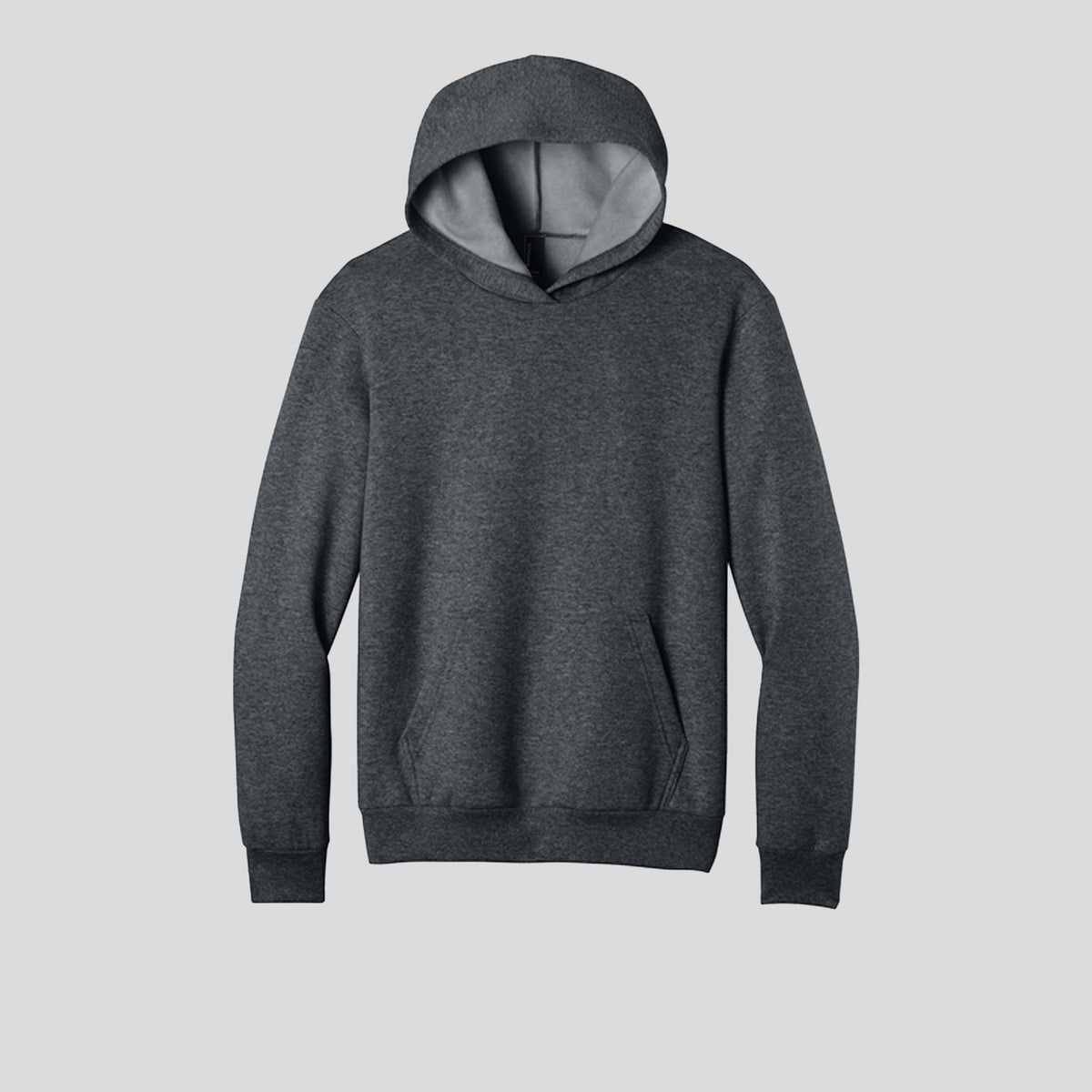Easy Fleece Pullover Hooded Sweatshirt | Dark Heather Grey