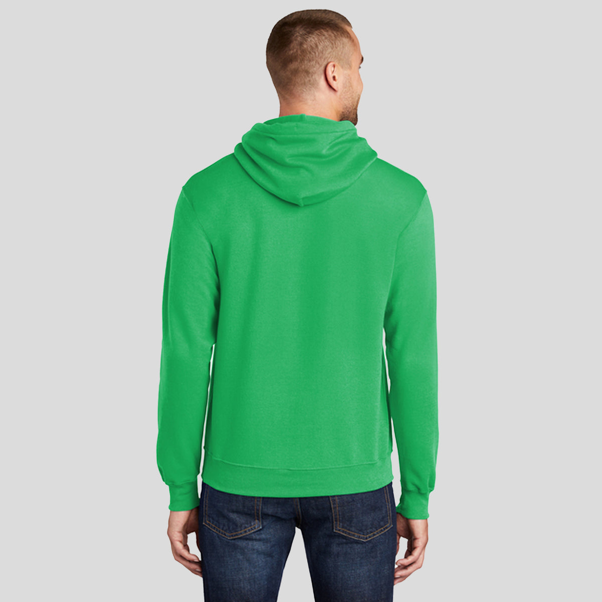 Core Fleece Pullover Hooded Sweatshirt | Clover Green