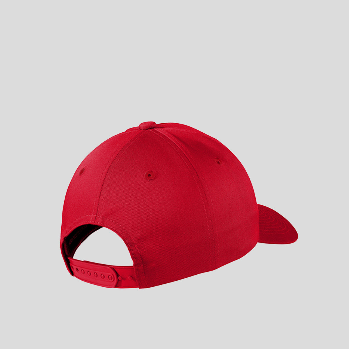 Snapback Fine Twill Cap | Red