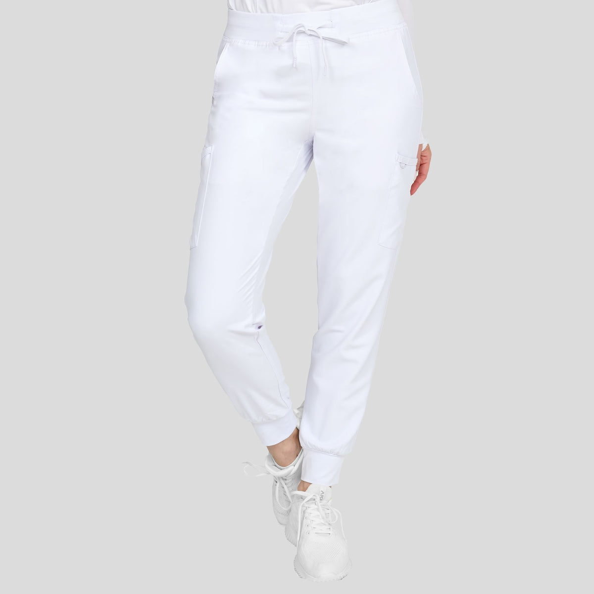 Refined Jogger Pant | White
