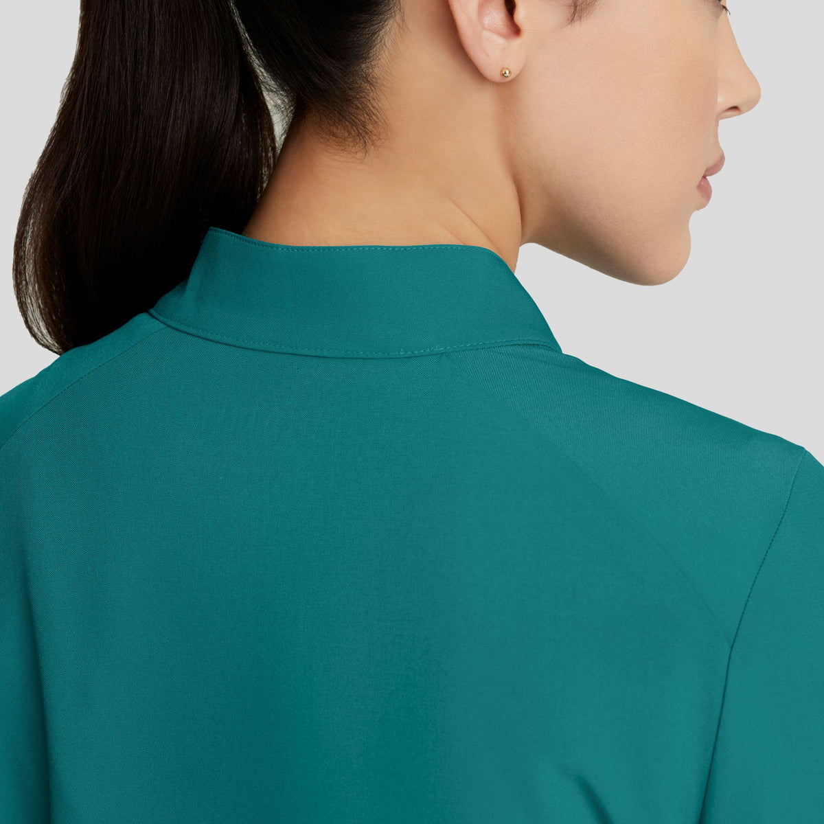 Virtue Warm-up Scrub Jacket | Teal