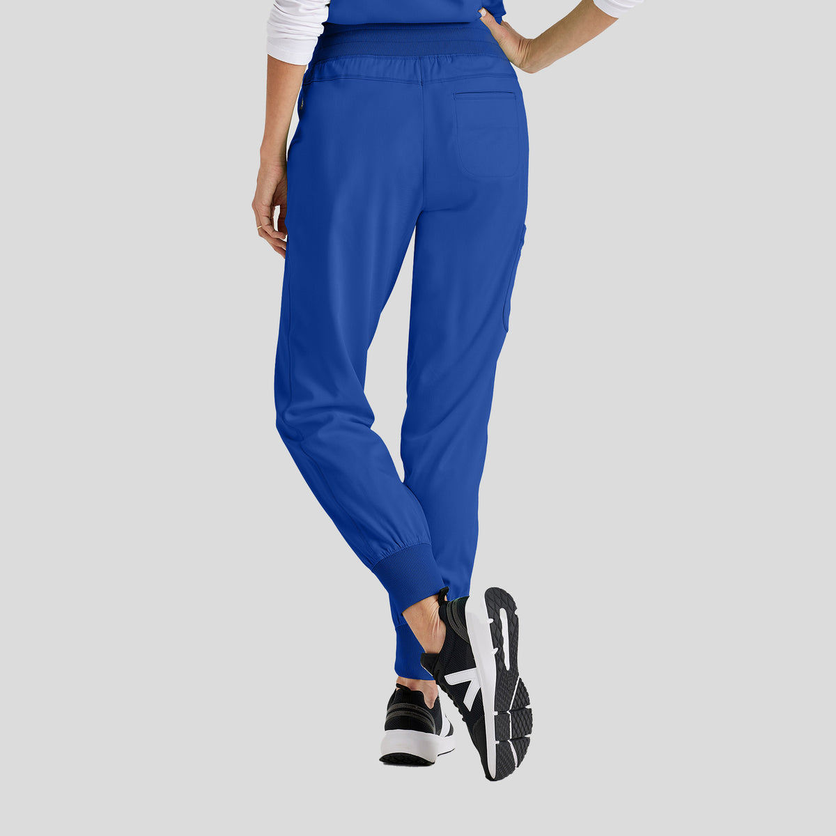 Eden 5-Pocket Mid-Rise Jogger Scrub Pant | Galaxy