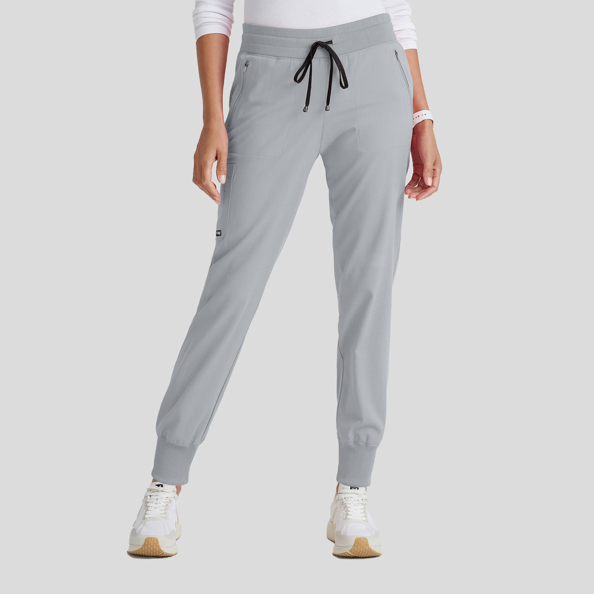Eden 5-Pocket Mid-Rise Jogger Scrub Pant | Moonstruck