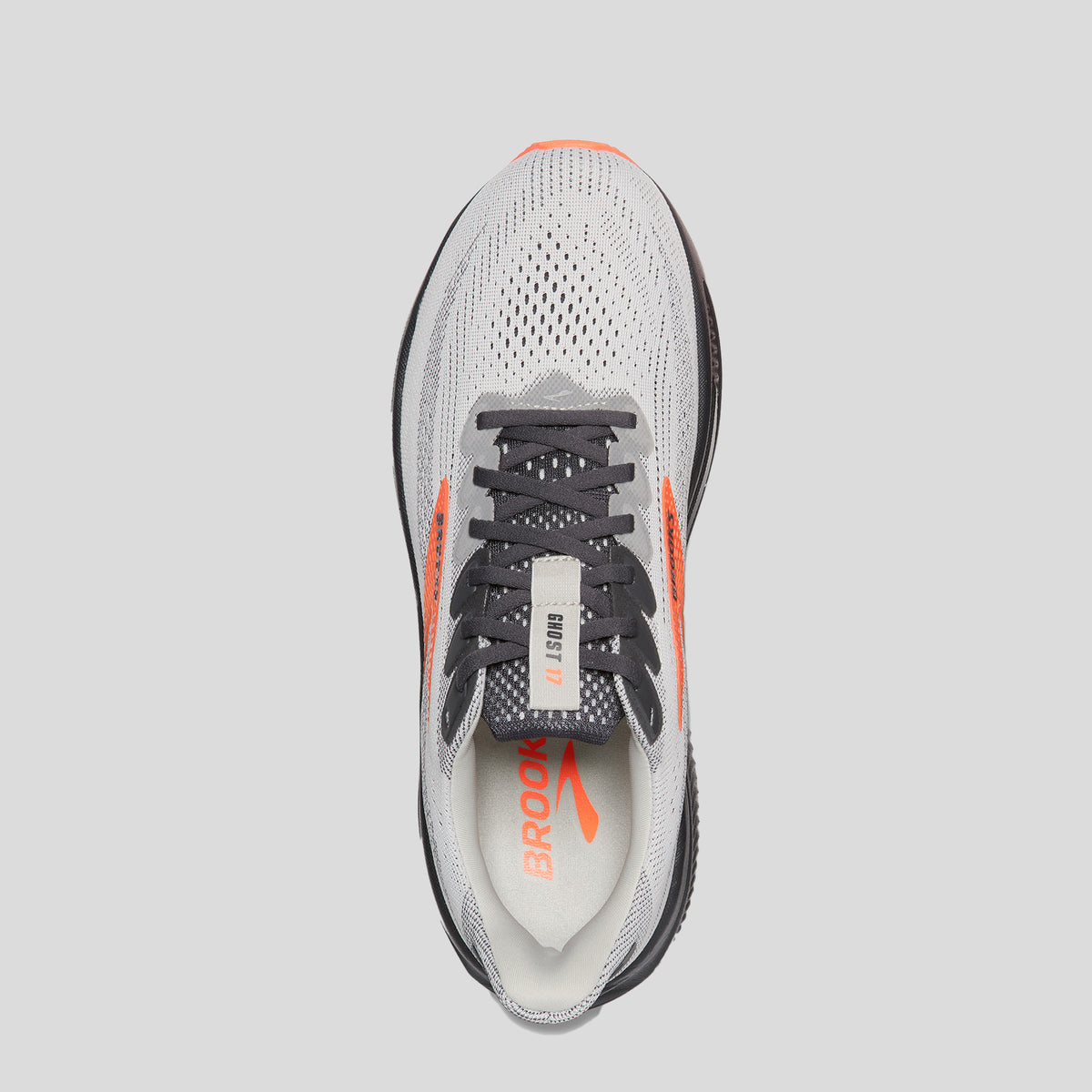 Men's Ghost 17 | Oyster Mushroom/Orange/Ebony