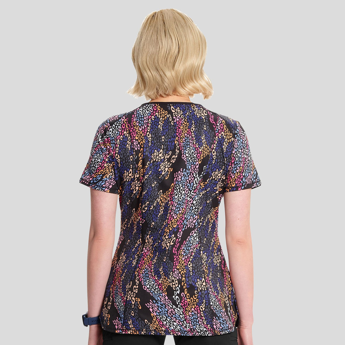 Wild Motion Print Top