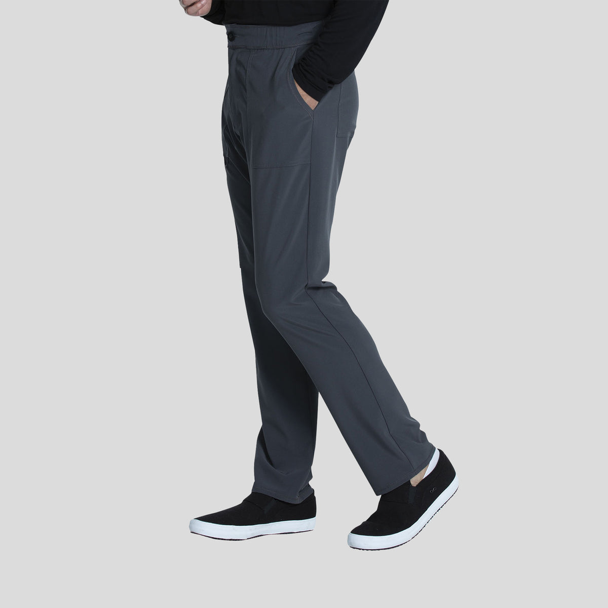 Men's Fly Front Cargo Pant | Pewter