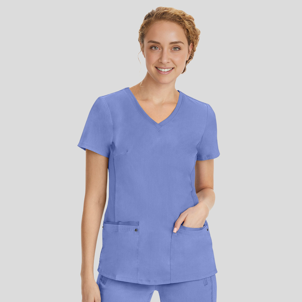 Juliet V-Neck Yoga Scrub Top | Ciel