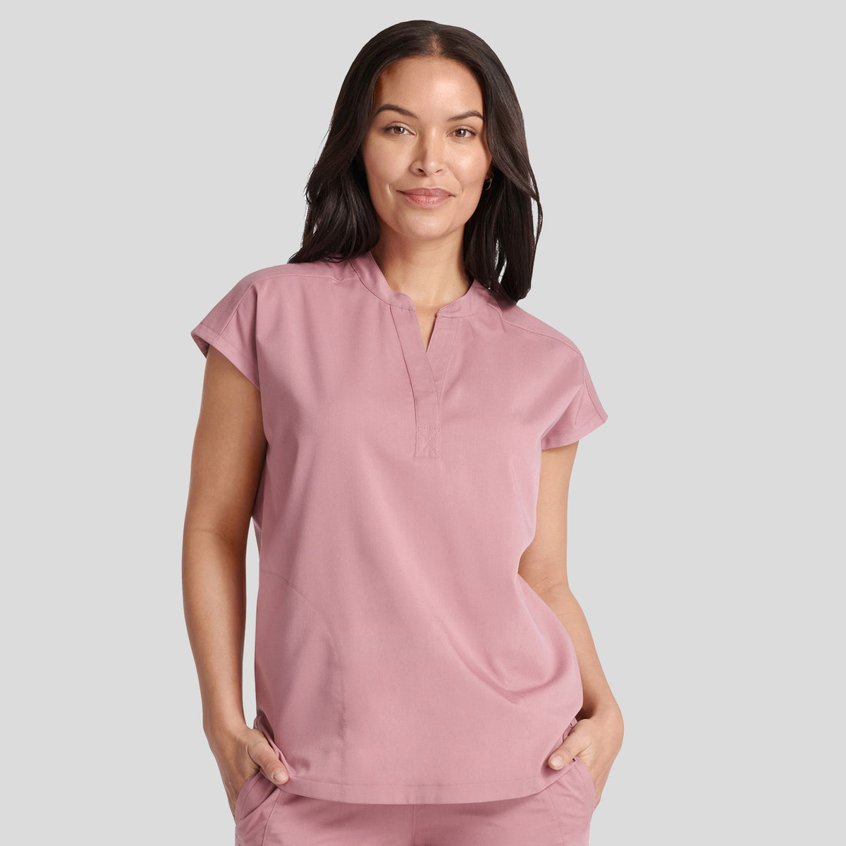 HEH_HEALINGHANDS_PURPLELABEL_JOURNEYTOP_2152_DRIEDROSE_FRONT