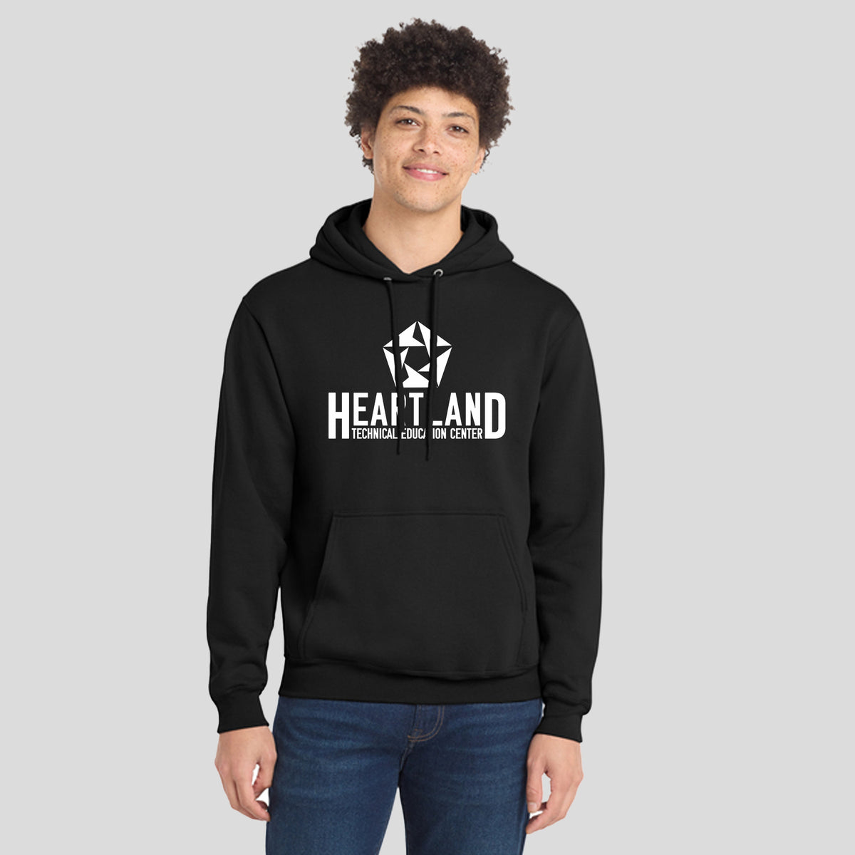 Faculty Heartland Hooded Sweatshirt | Jet Black