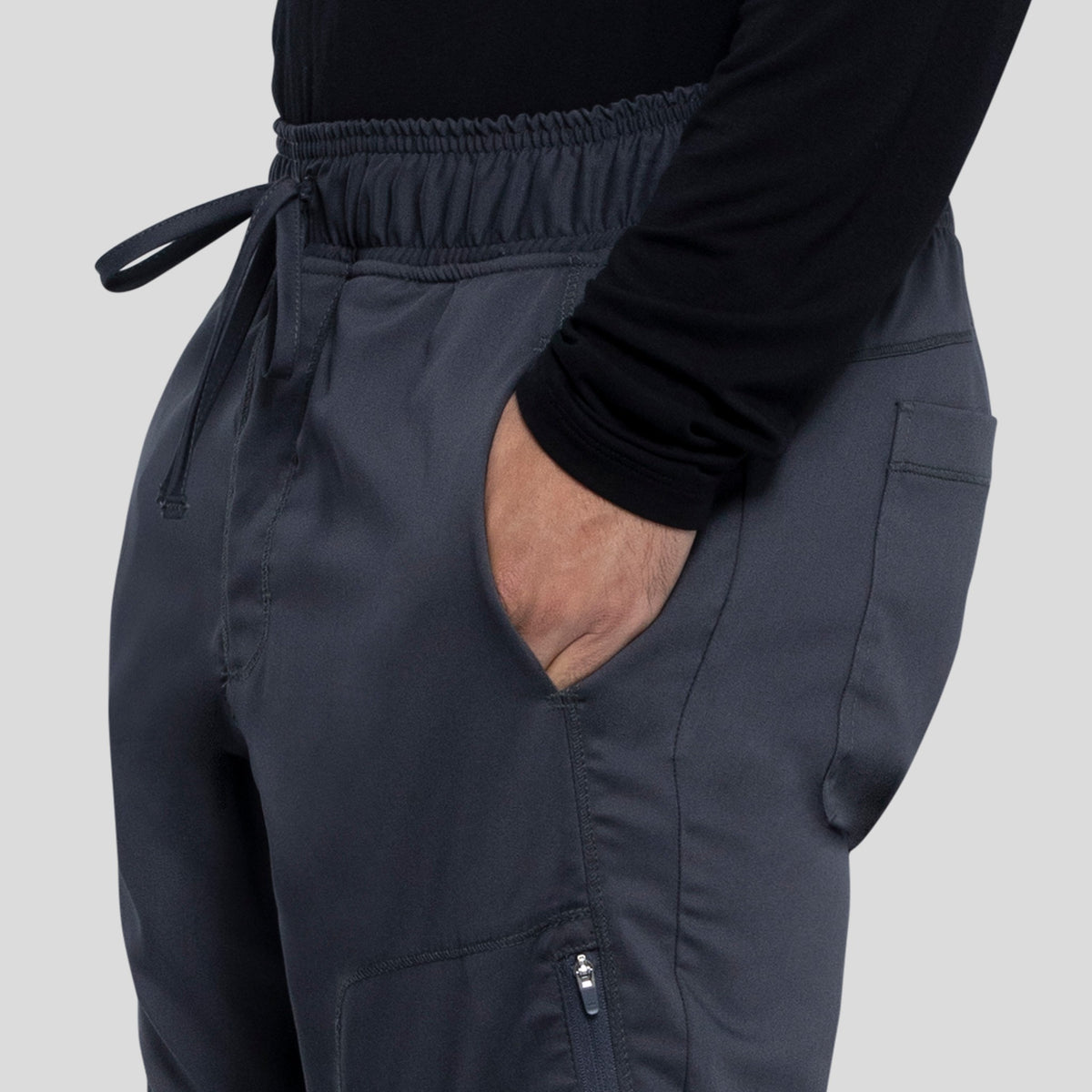 Men's Jogger Scrub Pant | Pewter