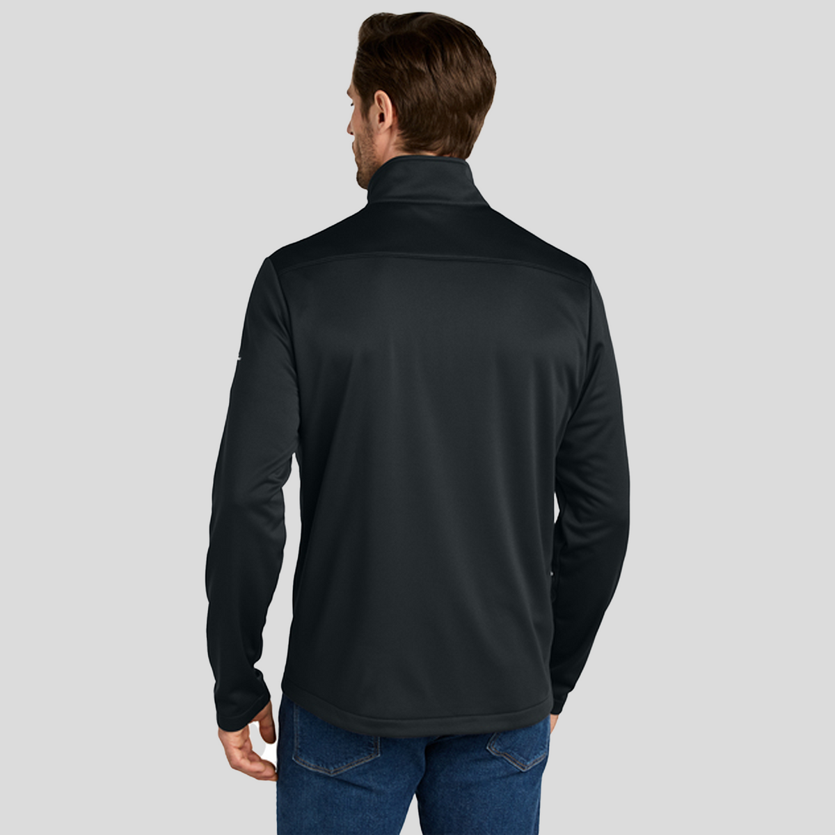 Smooth Mid Layer Fleece Full-Zip | Black