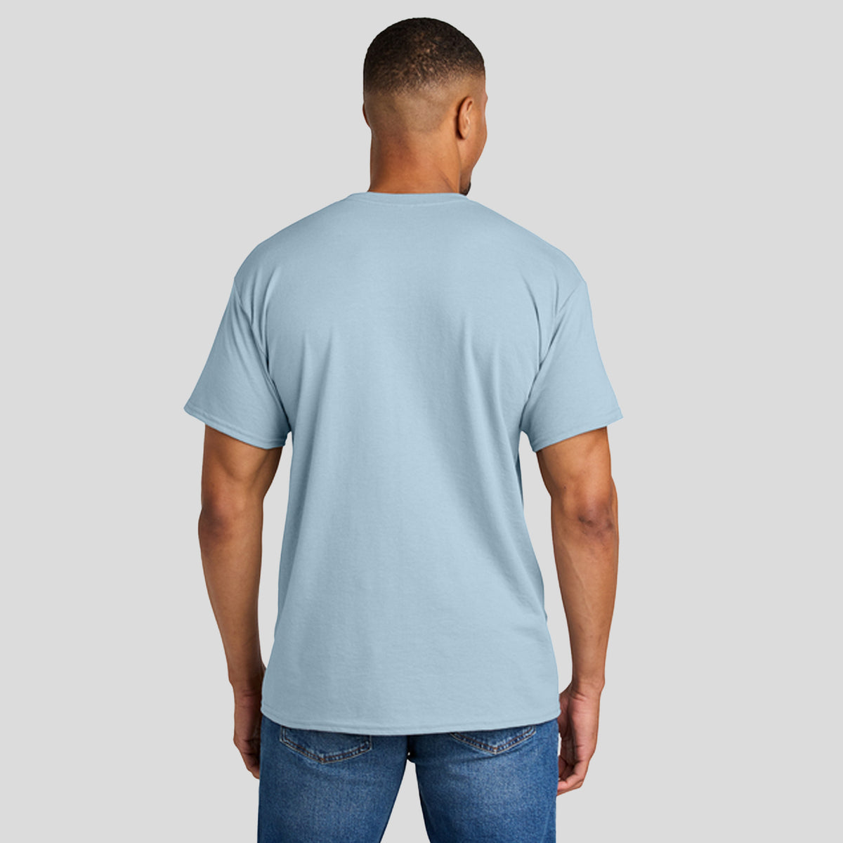 Gildan® DryBlend® 50 Cotton/50 Poly T-Shirt | Light Blue