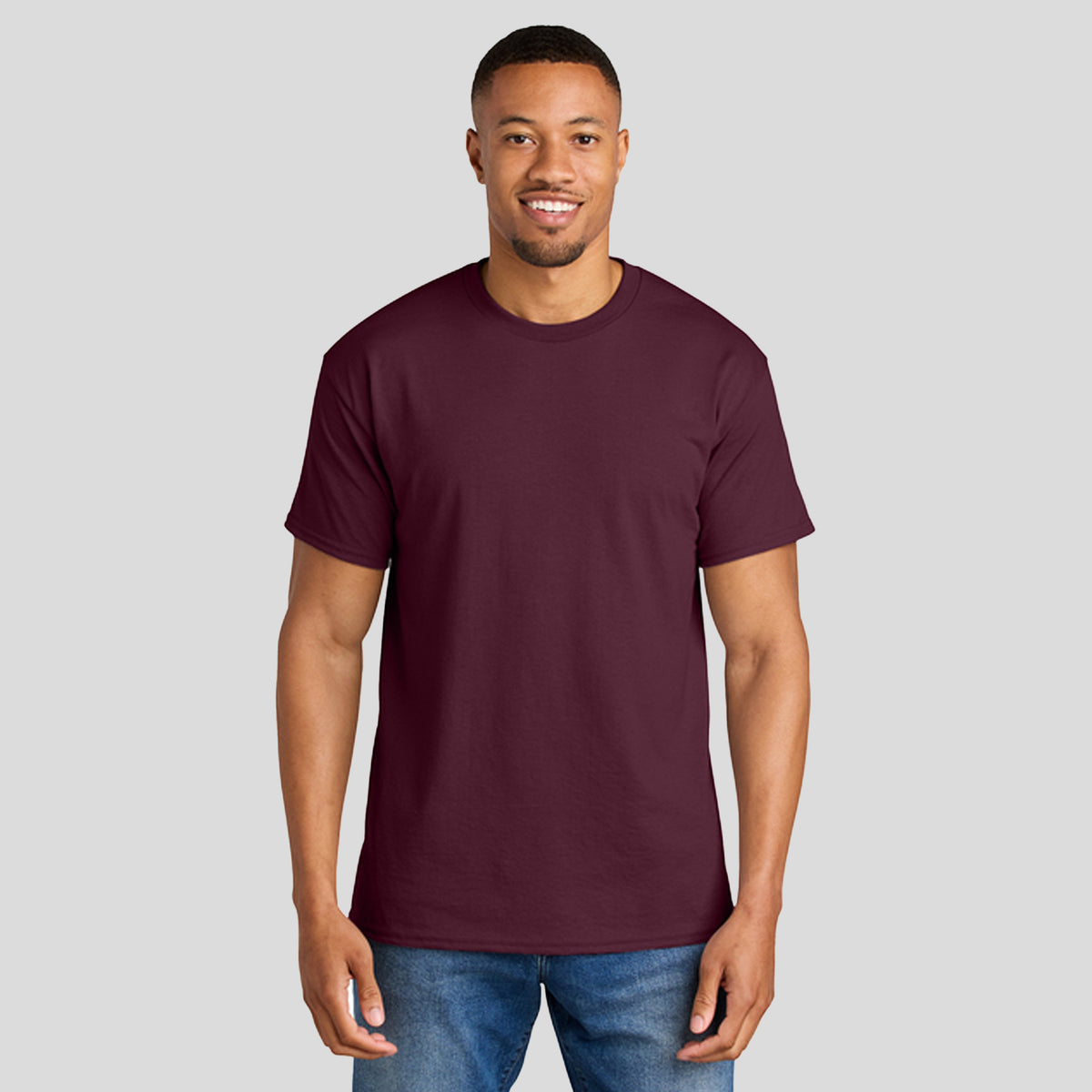 Gildan® DryBlend® 50 Cotton/50 Poly T-Shirt | Maroon