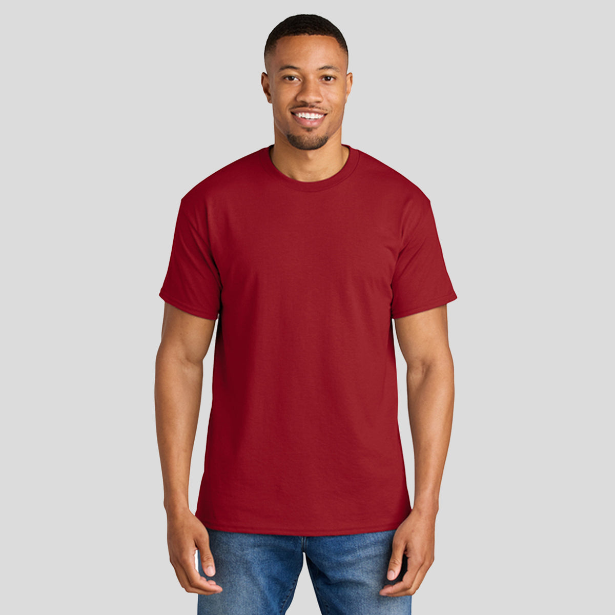 Gildan® DryBlend® 50 Cotton/50 Poly T-Shirt | Scarlet Red