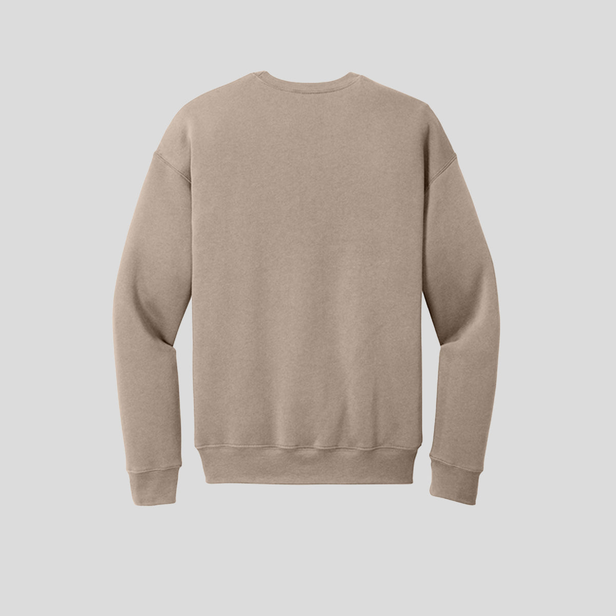 Unisex Sponge Fleece Drop Shoulder Sweatshirt | Tan