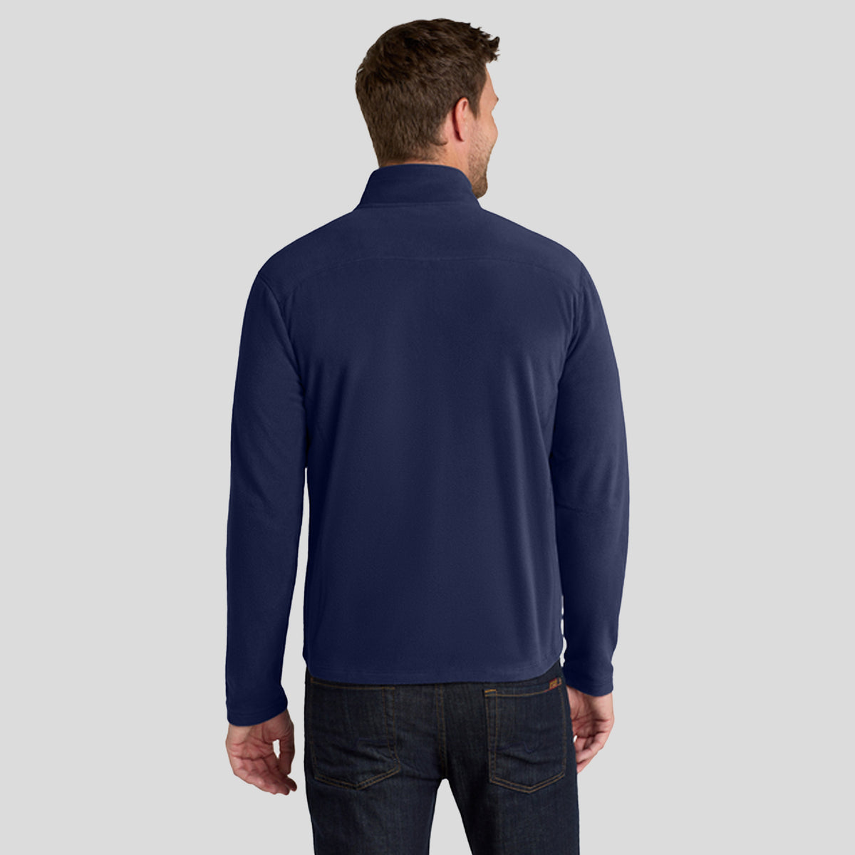 Men's Microfleece Jacket | Navy
