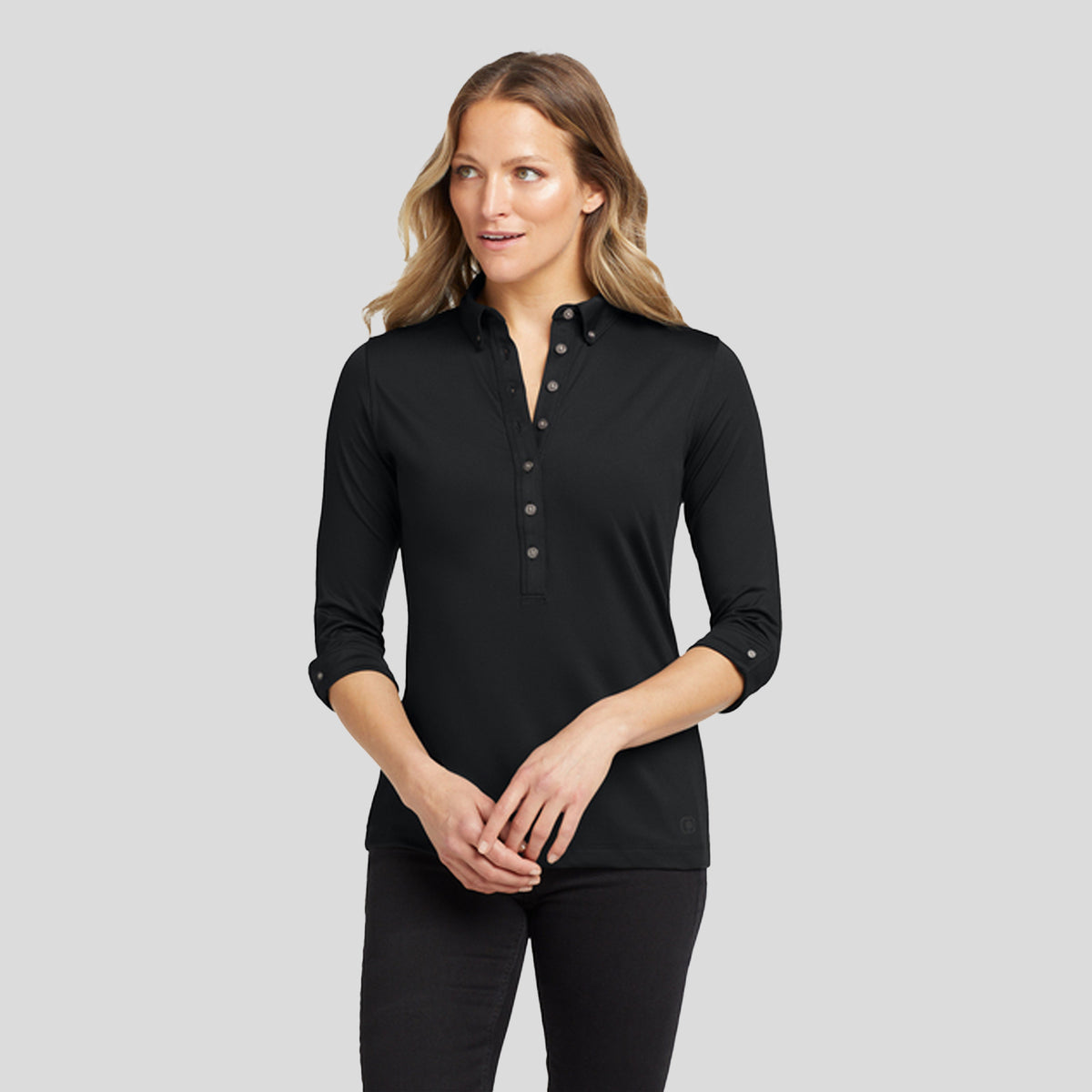 Women's Gauge Polo | Blacktop