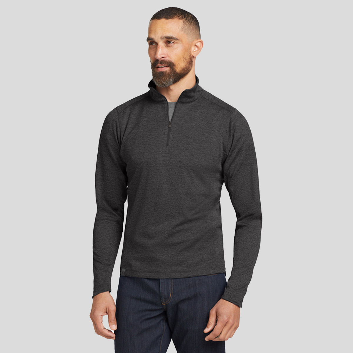 Pixel 1/4-Zip | Blactop