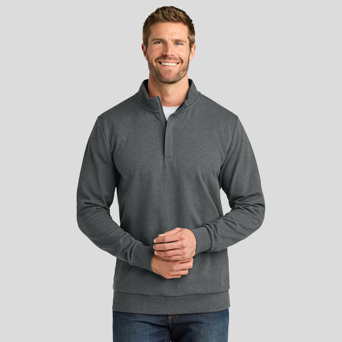 Men's Ocean Villa 1/4-Zip | Dark Grey Heather