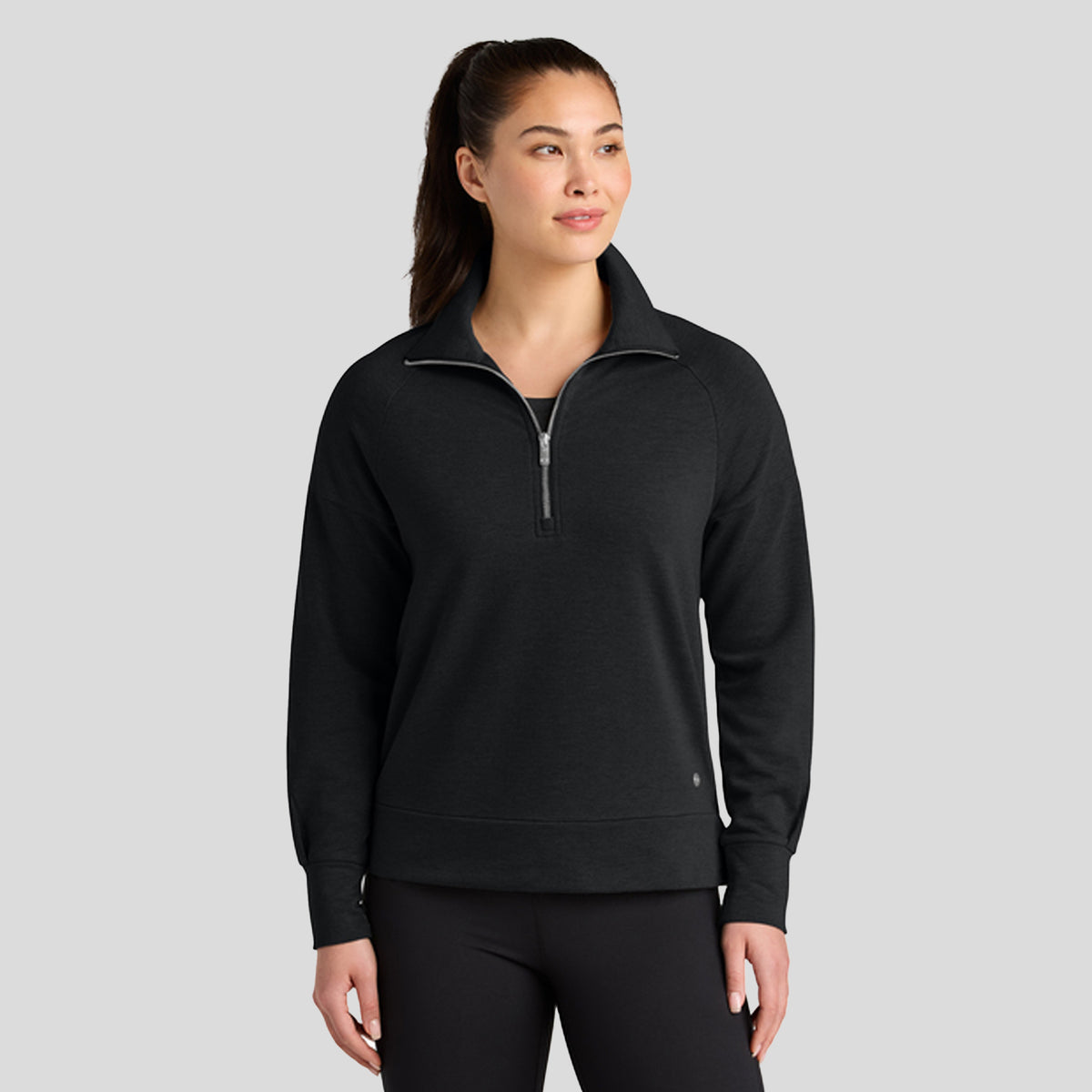 Women’s Luuma 1/2-Zip | Blacktop